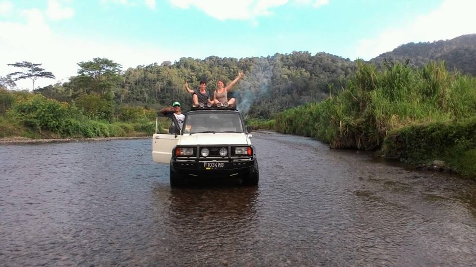 jeep adventure in sukamade